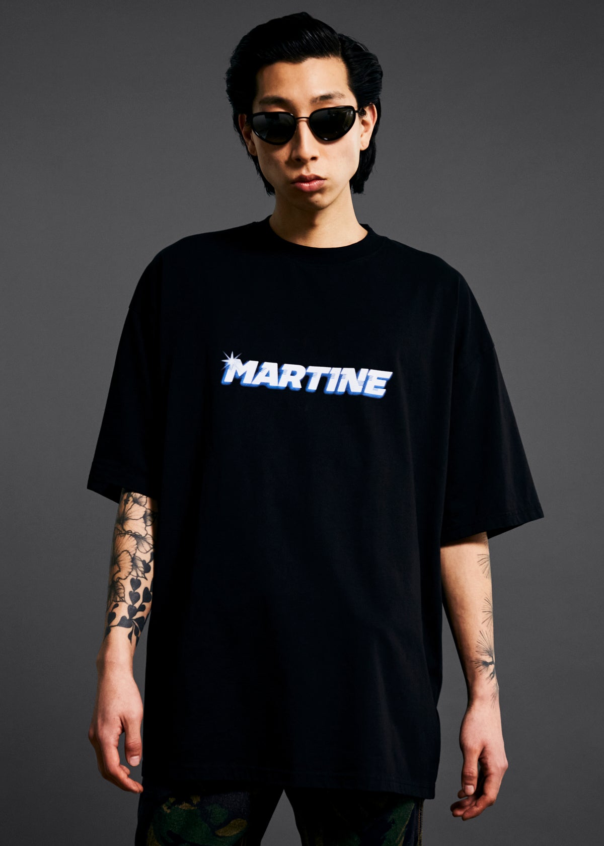 OVERSIZED S/S T-SHIRT in BLACK | Martine Rose