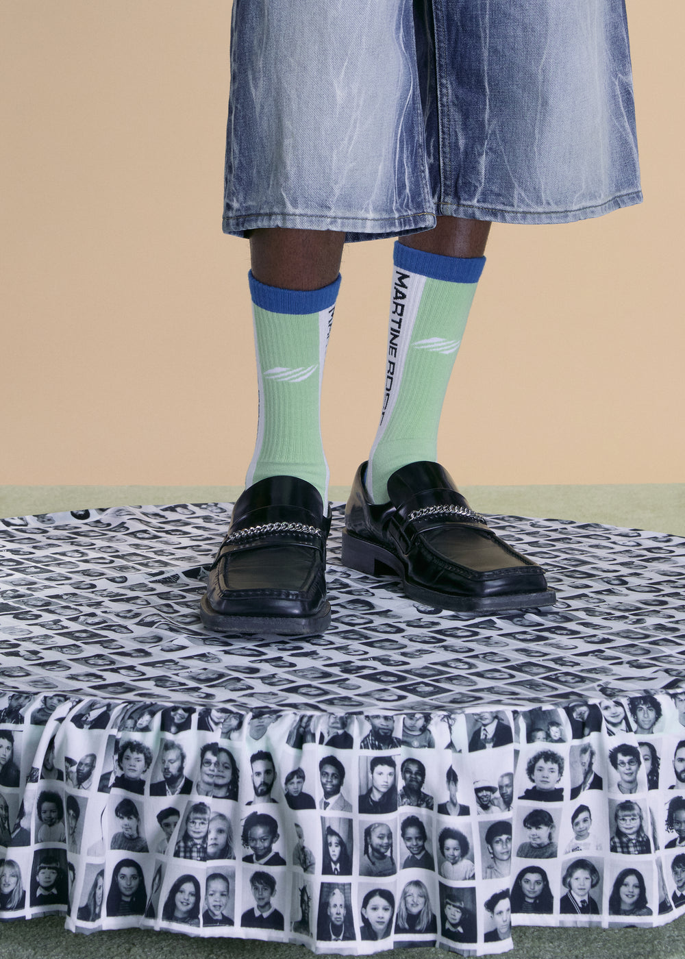 pink martine rose shoes