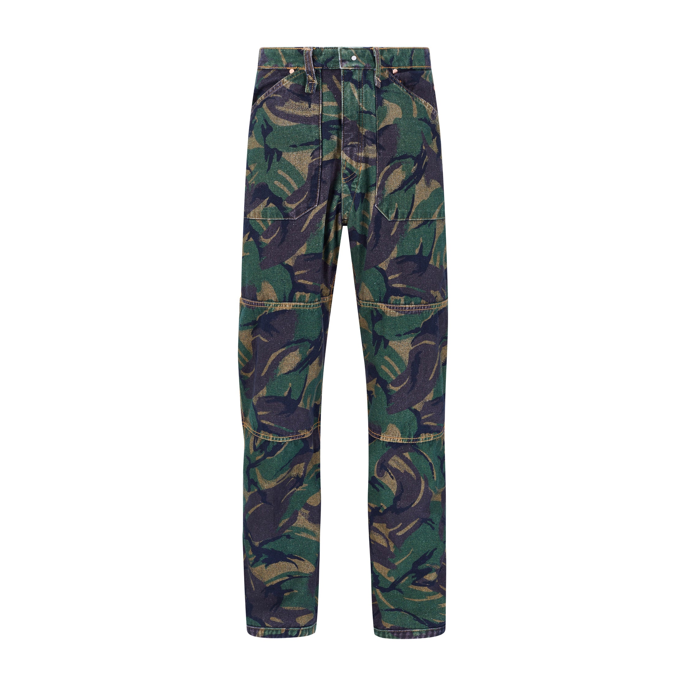 REVERSIBLE CAMO JEAN in BLUE | Martine Rose