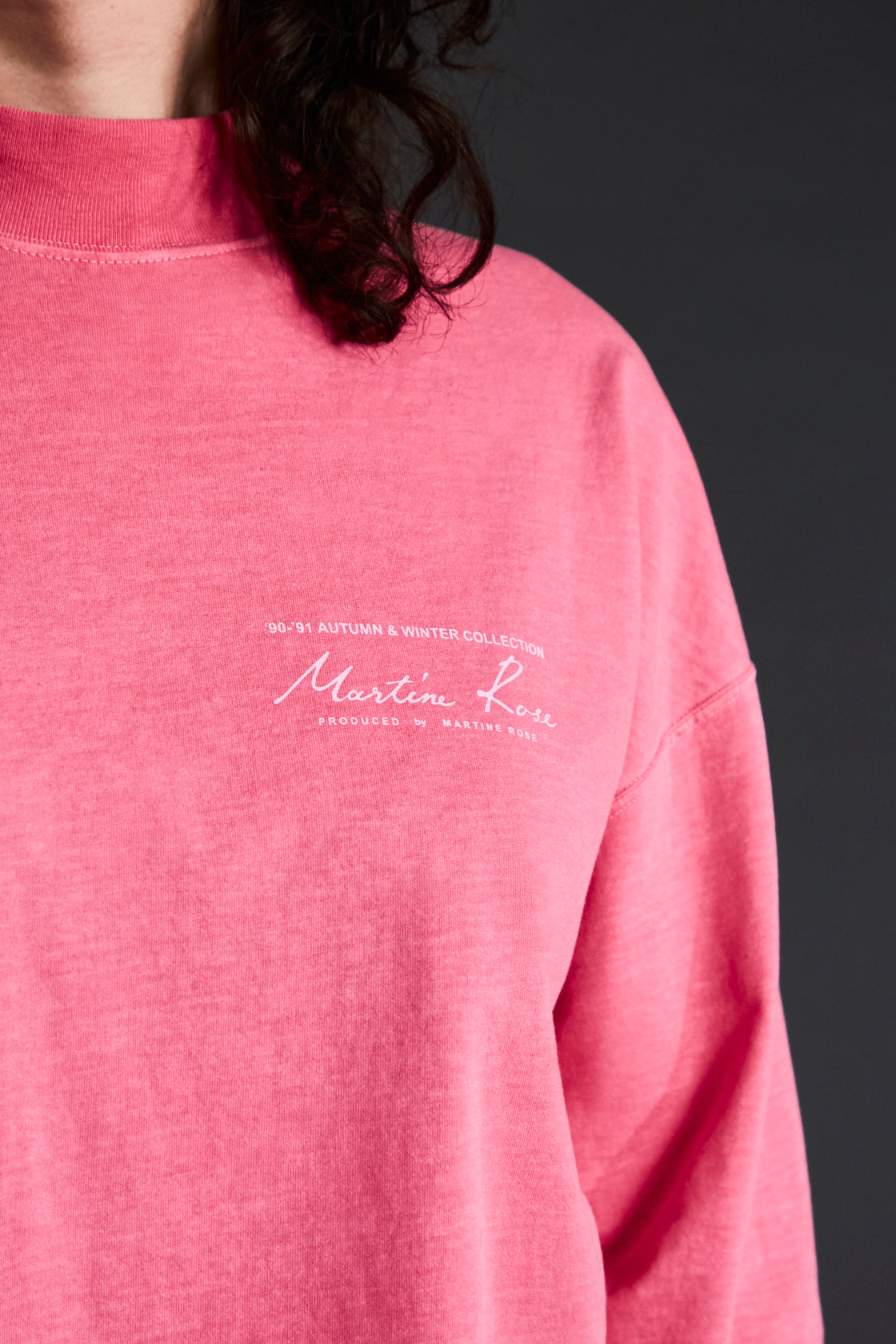 Martine Rose - Men's Pulled Neck T-Shirt - (Red)