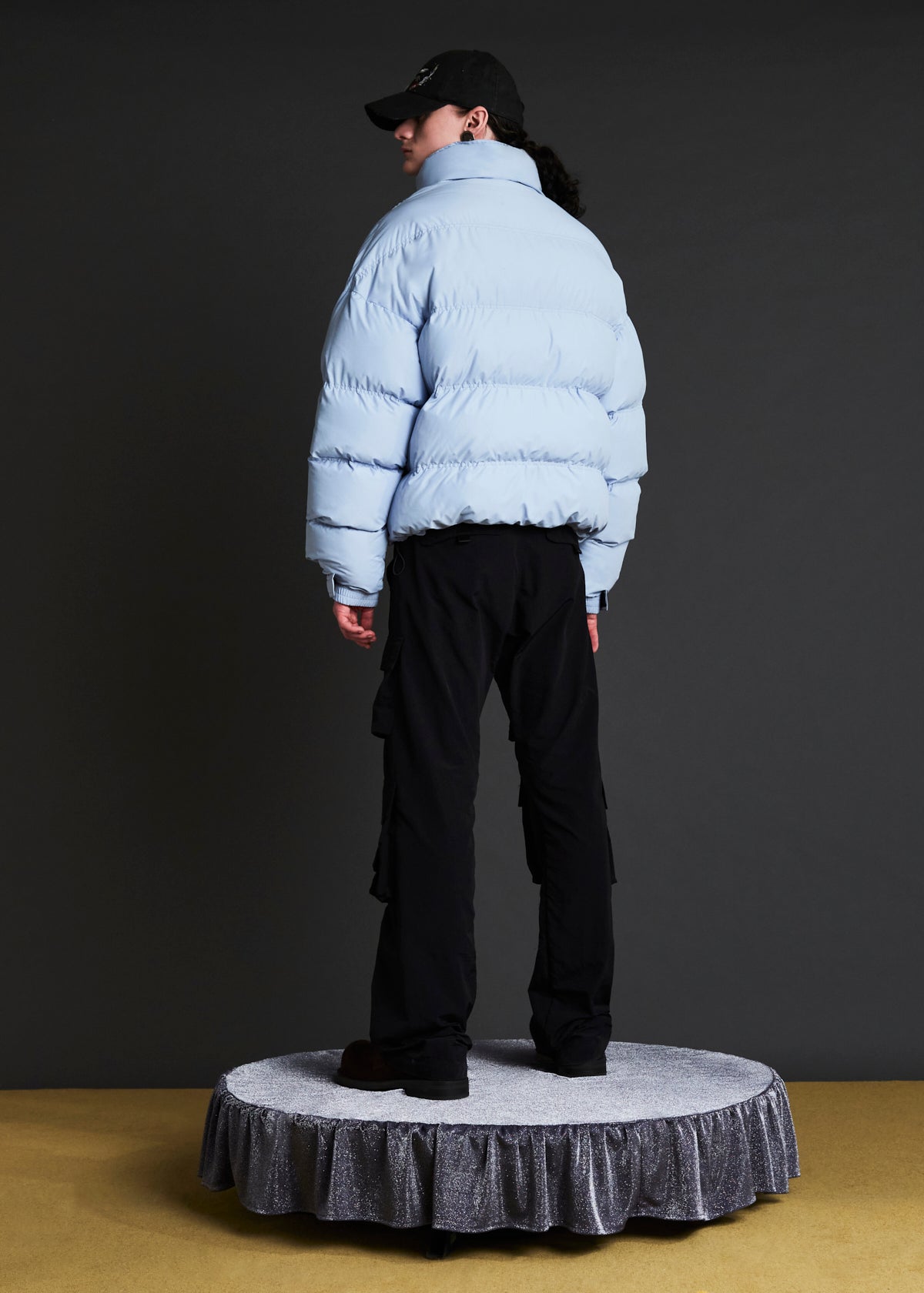 DOLL PUFFER JACKET in BLUE | Official Online Shop