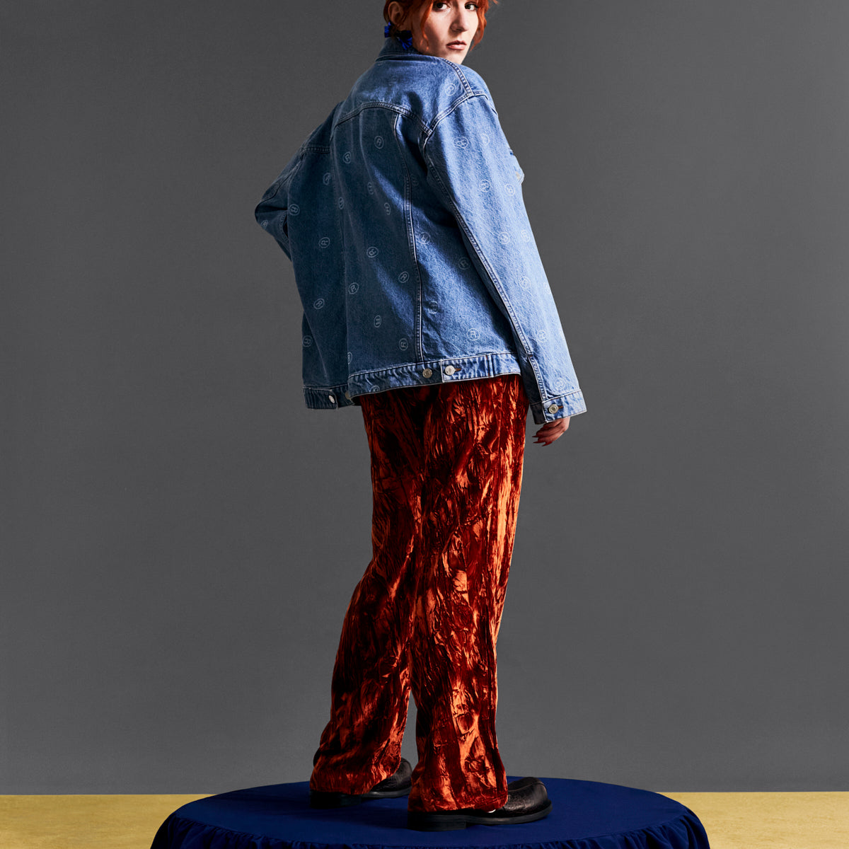 OVERSIZED DENIM JACKET in BLUE | Martine Rose